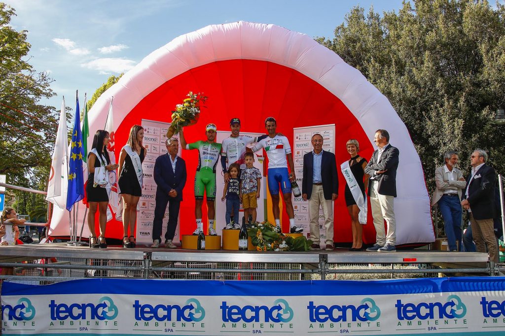 Giro della Toscana 2016 - Memorial Alfredo Martini - 1a tappa Arezzo - Montecatini Terme 174 km - 20/09/2016 - Giovanni Visconti (Movistar) - Sonny Colbrelli (Bardiani - CSF) - Daniele Bennati (Italia) - foto Luca Bettini/BettiniPhoto©2016