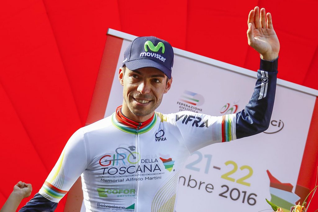 Giro della Toscana 2016 - Memorial Alfredo Martini - 1a tappa Arezzo - Montecatini Terme 174 km - 20/09/2016 - Giovanni Visconti (Movistar) - foto Luca Bettini/BettiniPhoto©2016
